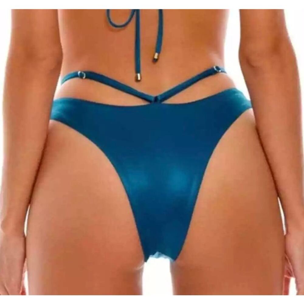 Free People Agua Bendita Harriet-Egle Bikini Bottom M NWOT